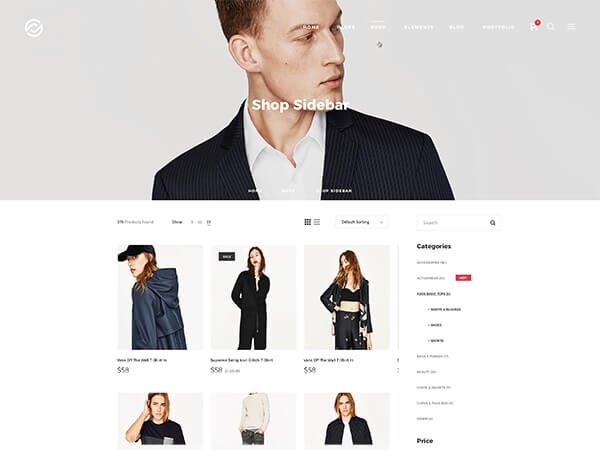 Shop Sidebar